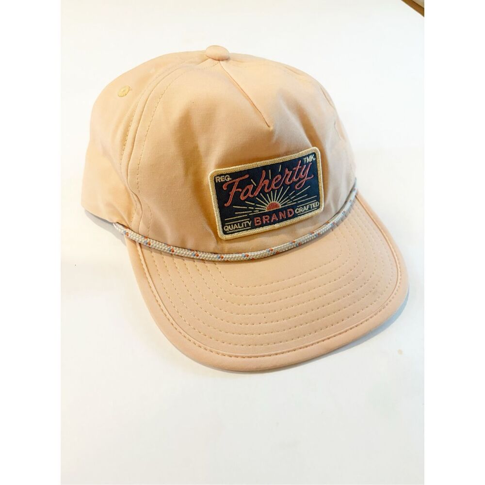 NWOT Faherty Corded Baseball Hat Cap Adjustable Packable